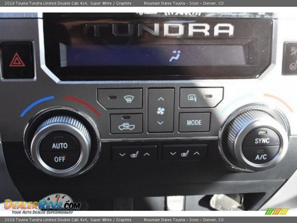 2019 Toyota Tundra Limited Double Cab 4x4 Super White / Graphite Photo #29