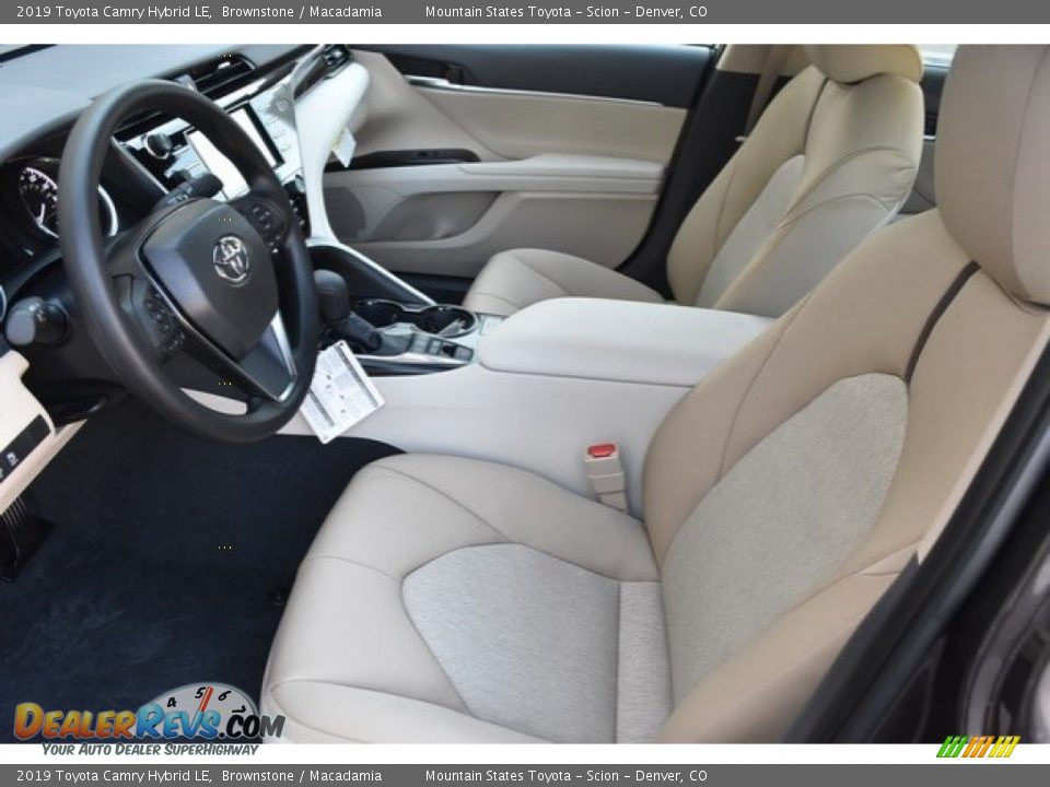 Front Seat of 2019 Toyota Camry Hybrid LE Photo #6