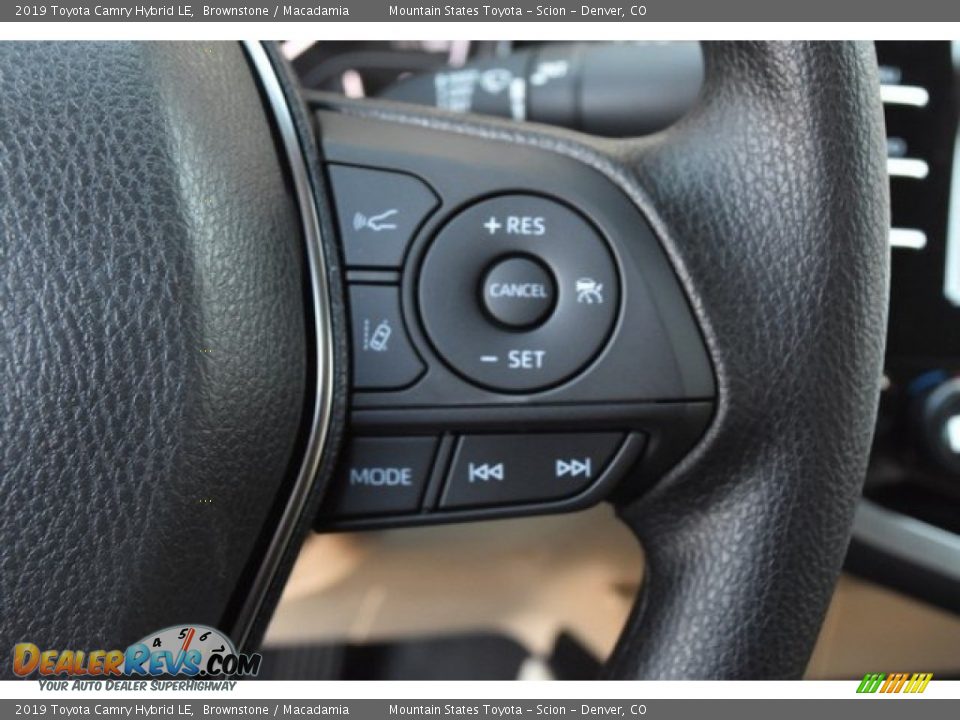 2019 Toyota Camry Hybrid LE Steering Wheel Photo #26