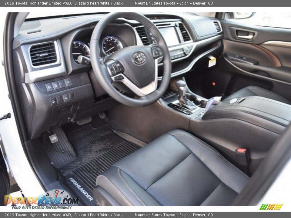 2019 Toyota Highlander Limited AWD Blizzard Pearl White / Black Photo #5