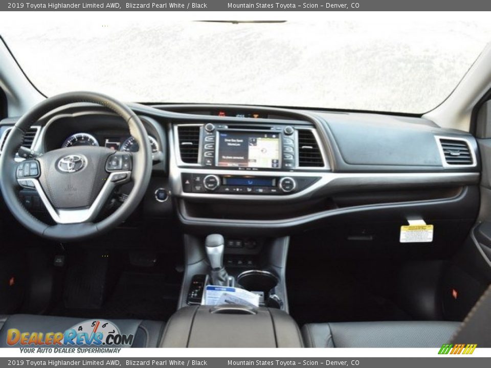 2019 Toyota Highlander Limited AWD Blizzard Pearl White / Black Photo #8