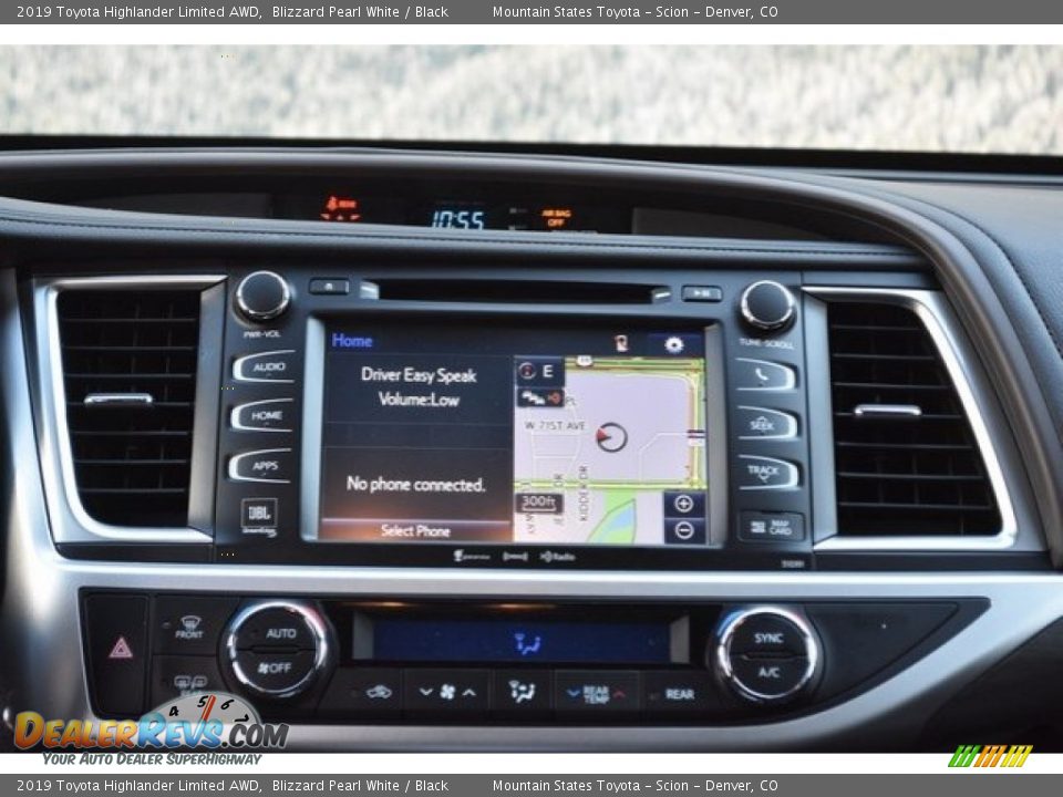 2019 Toyota Highlander Limited AWD Blizzard Pearl White / Black Photo #10