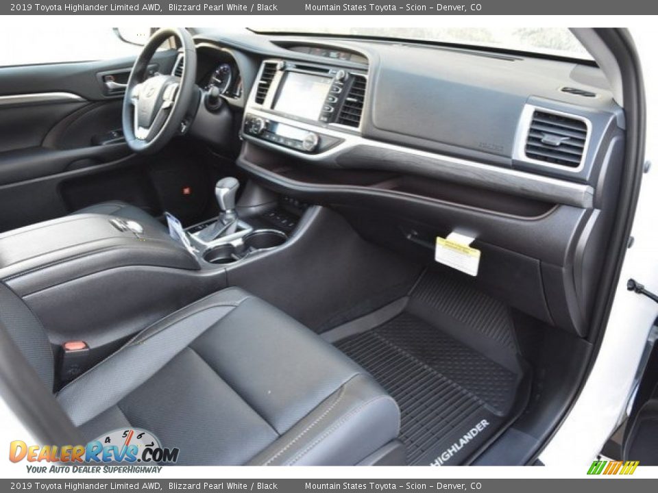 2019 Toyota Highlander Limited AWD Blizzard Pearl White / Black Photo #11