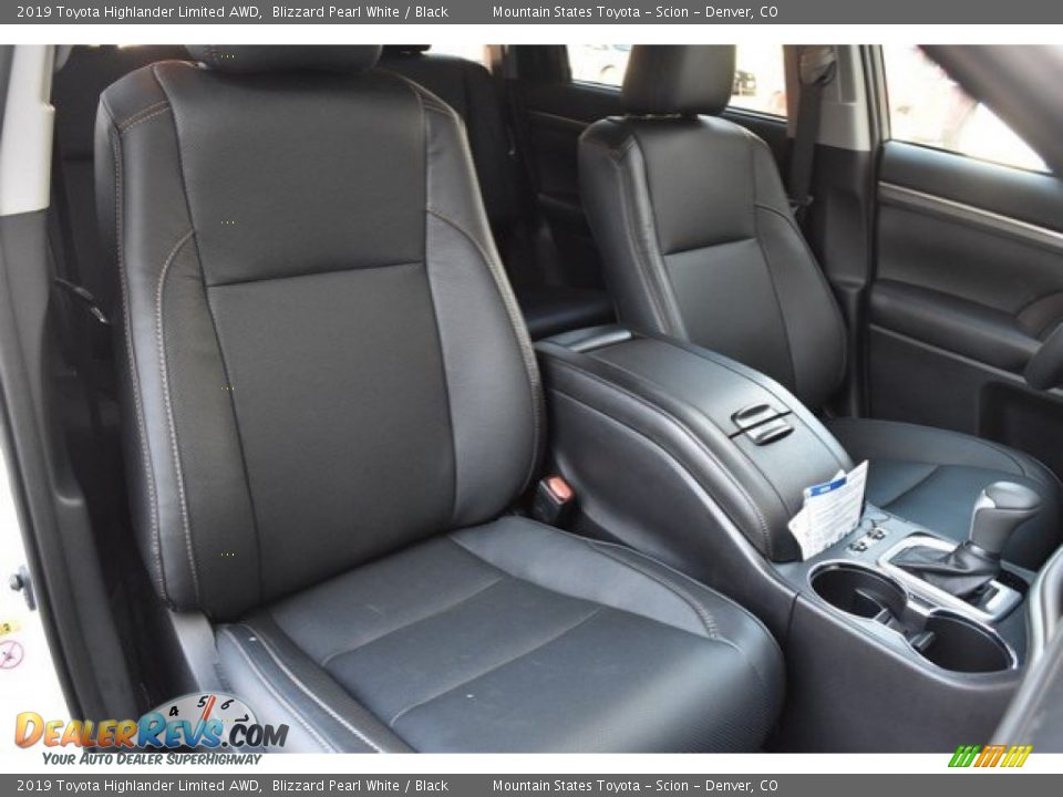 2019 Toyota Highlander Limited AWD Blizzard Pearl White / Black Photo #13