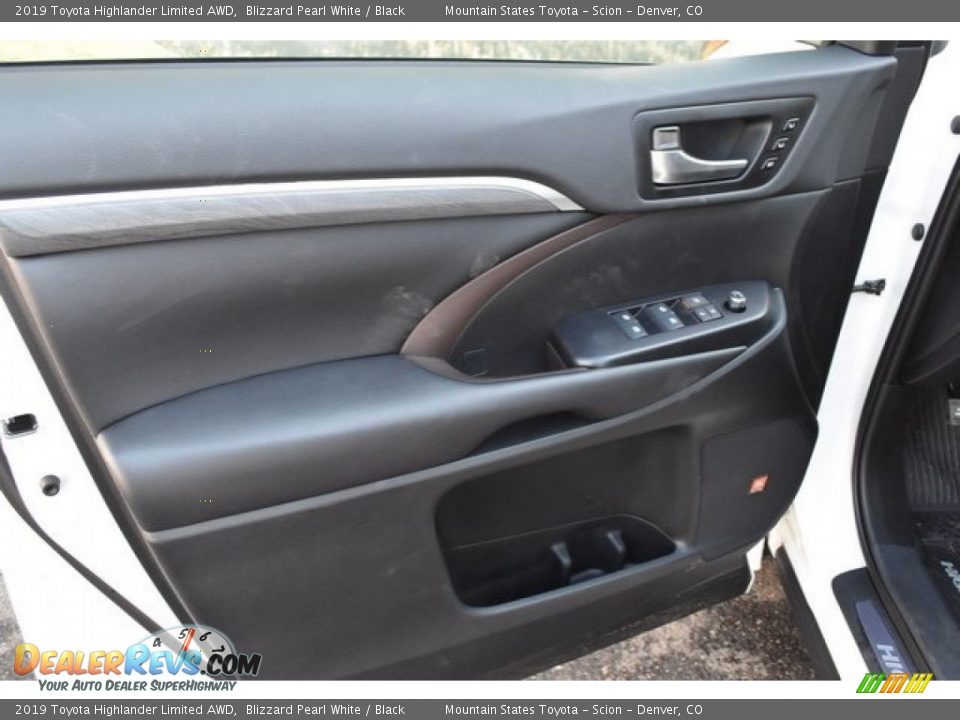 2019 Toyota Highlander Limited AWD Blizzard Pearl White / Black Photo #23