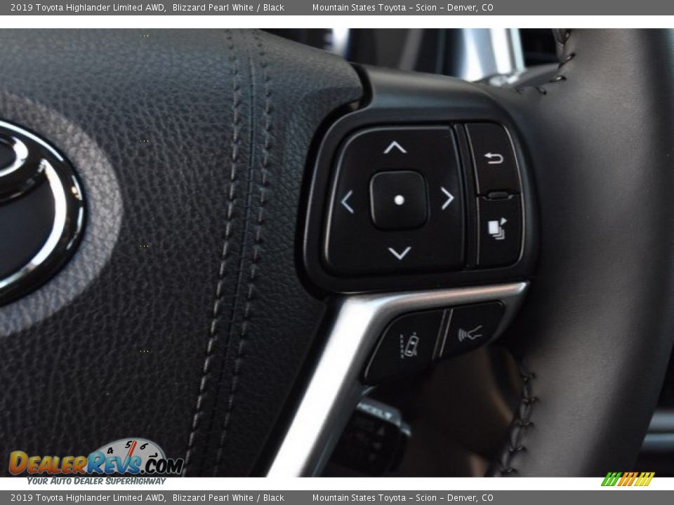 2019 Toyota Highlander Limited AWD Blizzard Pearl White / Black Photo #31