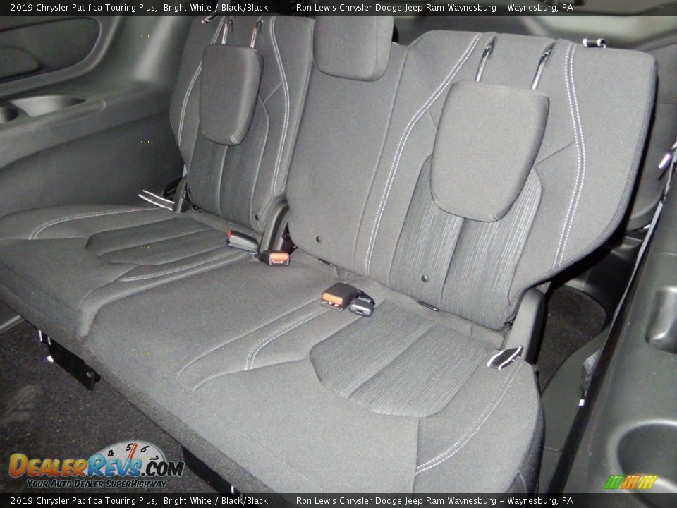 2019 Chrysler Pacifica Touring Plus Bright White / Black/Black Photo #13