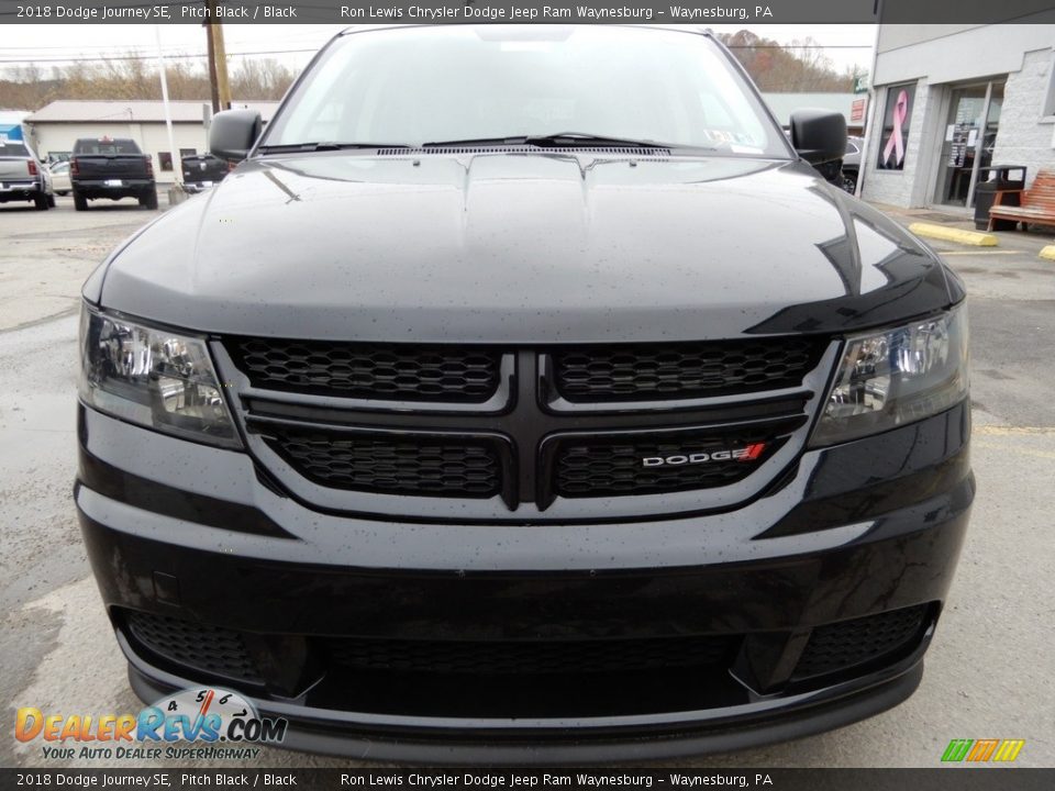 2018 Dodge Journey SE Pitch Black / Black Photo #9