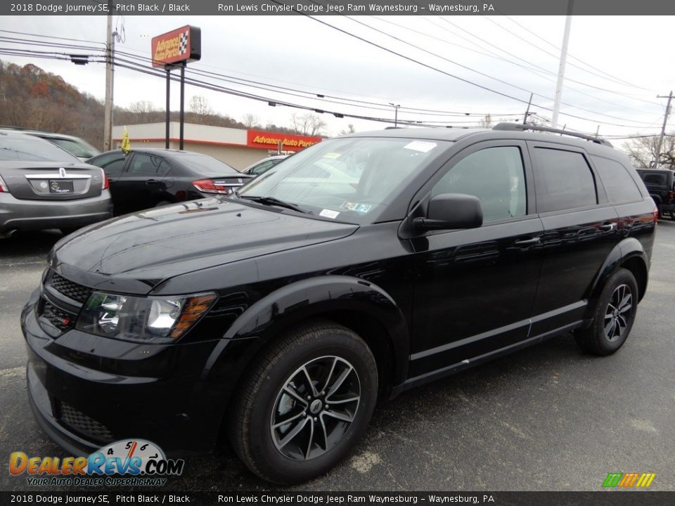 2018 Dodge Journey SE Pitch Black / Black Photo #1