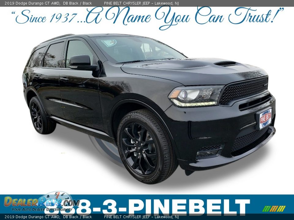 2019 Dodge Durango GT AWD DB Black / Black Photo #1