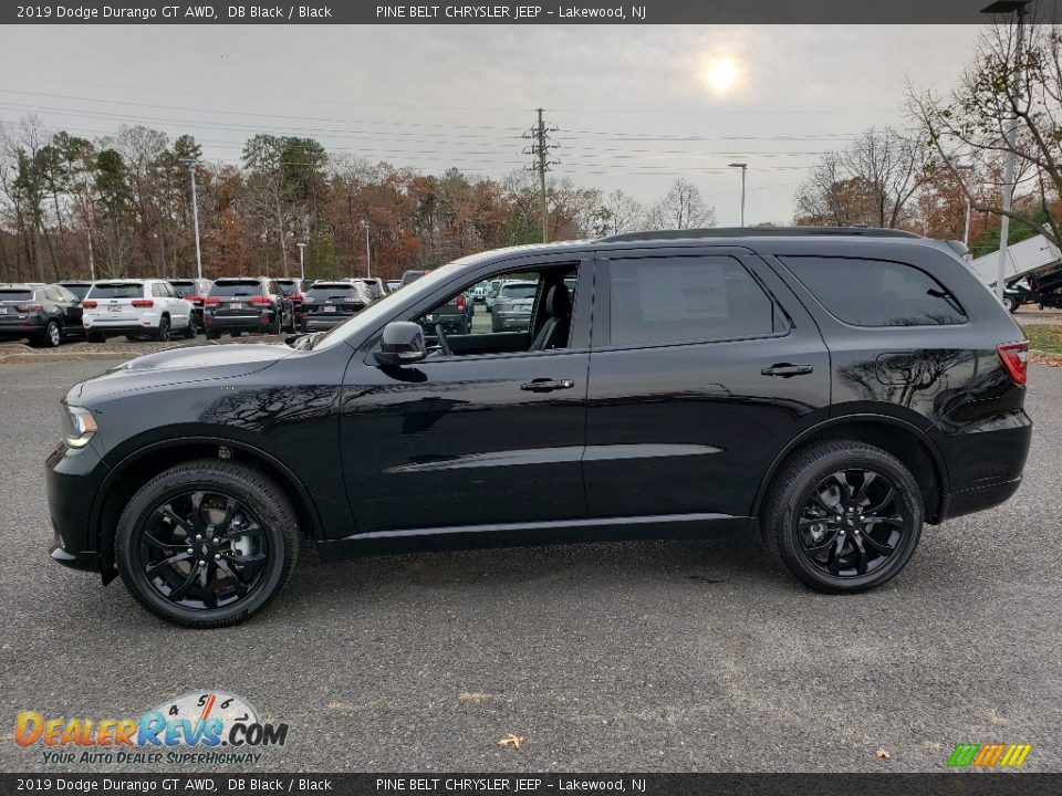 2019 Dodge Durango GT AWD DB Black / Black Photo #3
