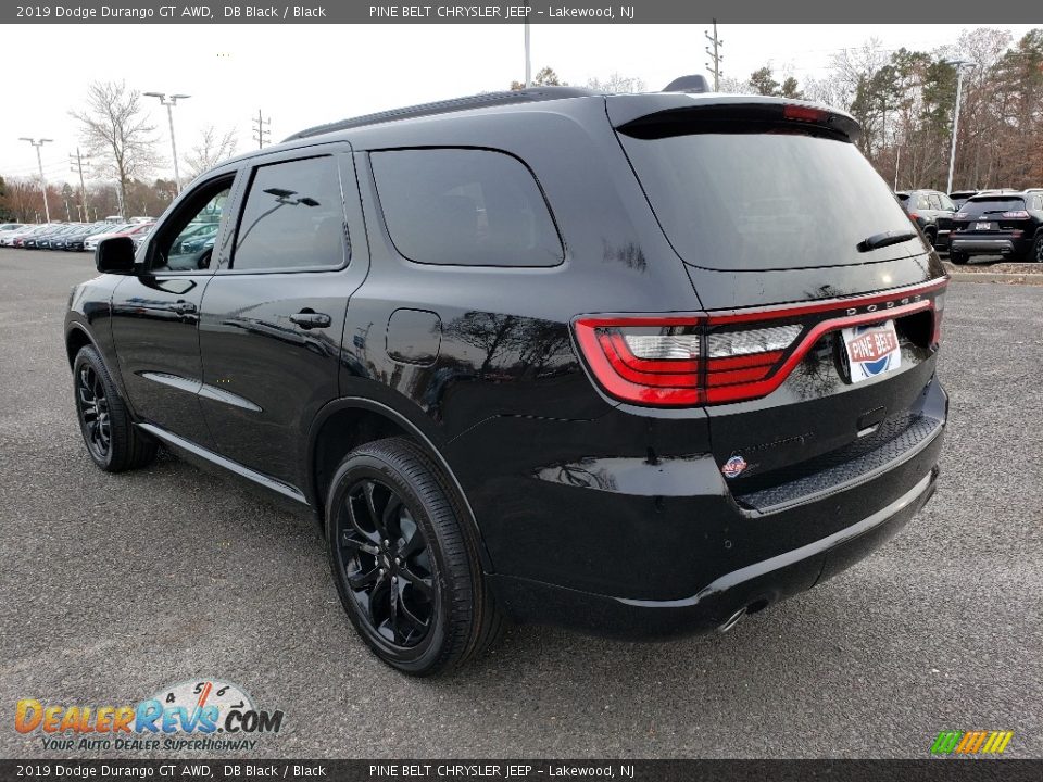 2019 Dodge Durango GT AWD DB Black / Black Photo #4