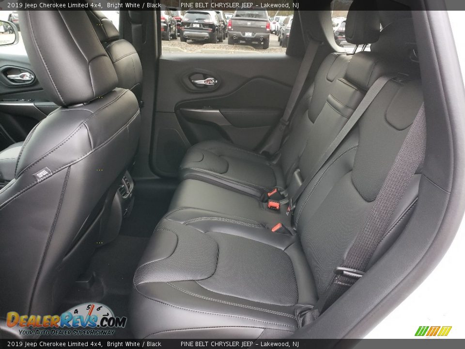 2019 Jeep Cherokee Limited 4x4 Bright White / Black Photo #6