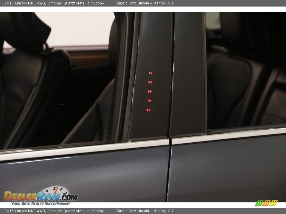 2015 Lincoln MKC AWD Smoked Quartz Metallic / Ebony Photo #4