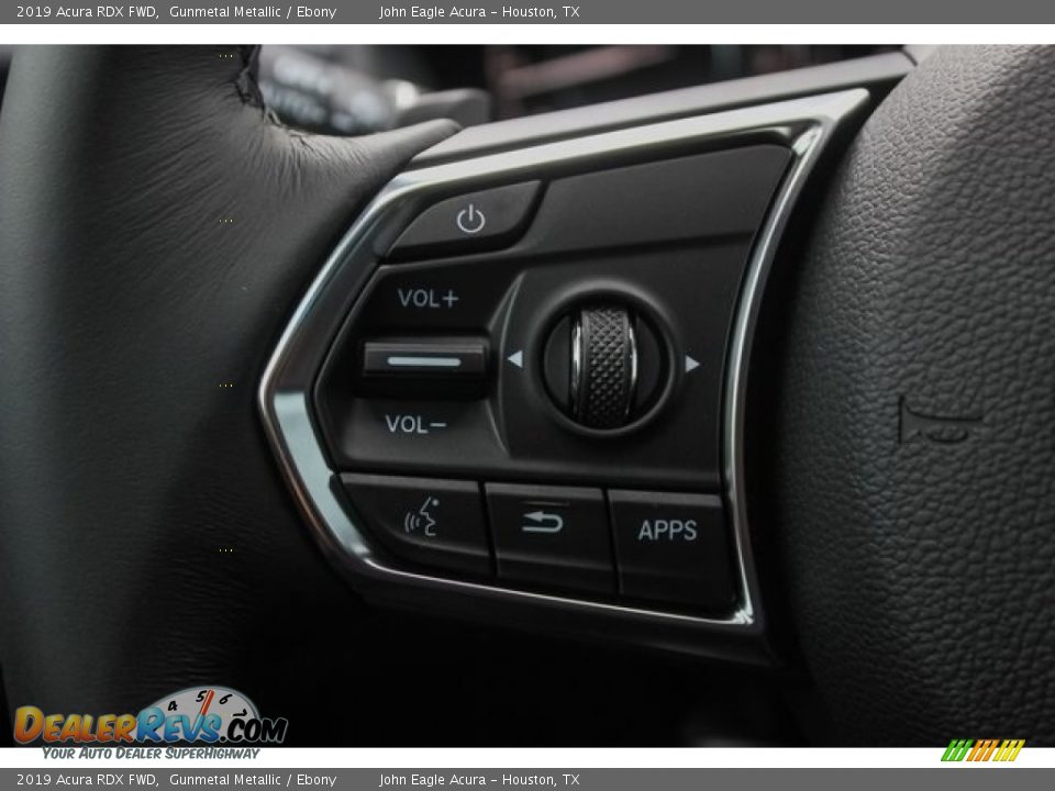 2019 Acura RDX FWD Gunmetal Metallic / Ebony Photo #36