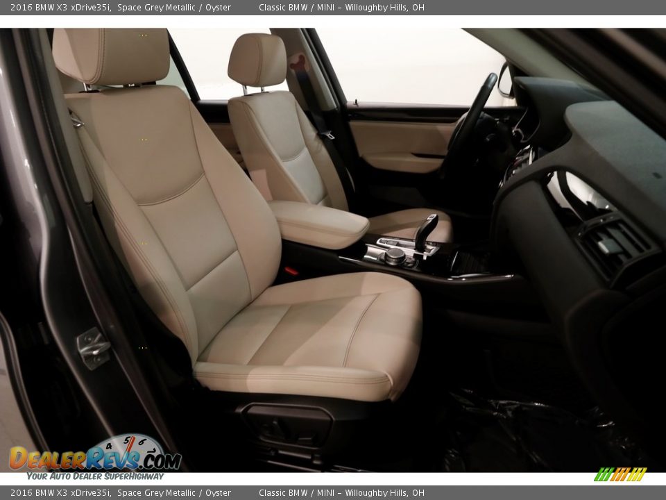 2016 BMW X3 xDrive35i Space Grey Metallic / Oyster Photo #13