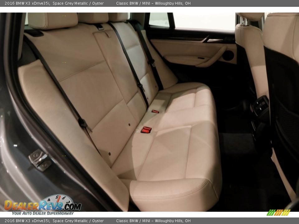 2016 BMW X3 xDrive35i Space Grey Metallic / Oyster Photo #14