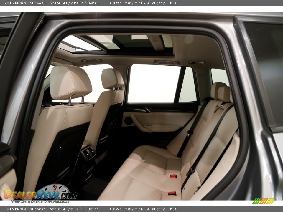 2016 BMW X3 xDrive35i Space Grey Metallic / Oyster Photo #15