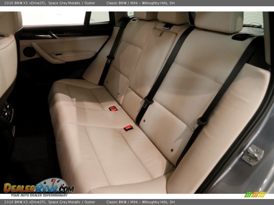 2016 BMW X3 xDrive35i Space Grey Metallic / Oyster Photo #16