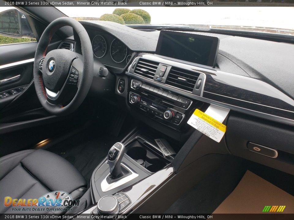 2018 BMW 3 Series 330i xDrive Sedan Mineral Grey Metallic / Black Photo #4