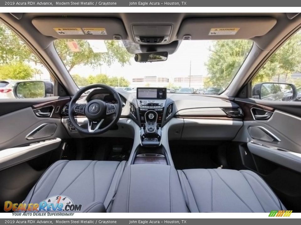 2019 Acura RDX Advance Modern Steel Metallic / Graystone Photo #9