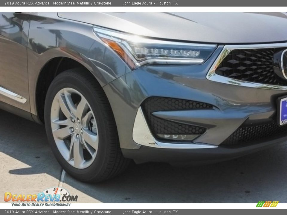 2019 Acura RDX Advance Modern Steel Metallic / Graystone Photo #11
