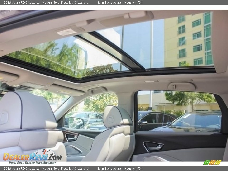 2019 Acura RDX Advance Modern Steel Metallic / Graystone Photo #14