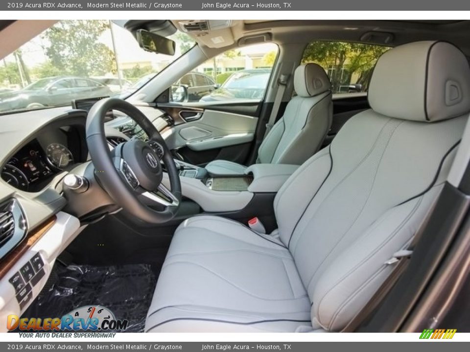 2019 Acura RDX Advance Modern Steel Metallic / Graystone Photo #16