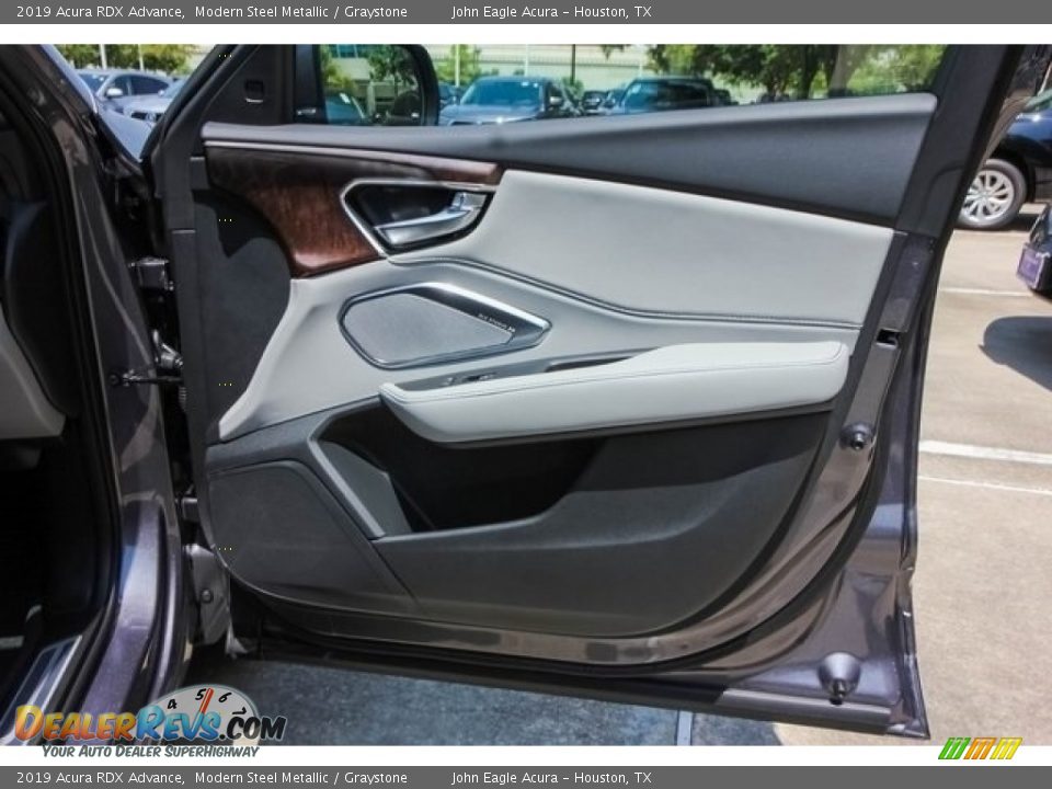 2019 Acura RDX Advance Modern Steel Metallic / Graystone Photo #23