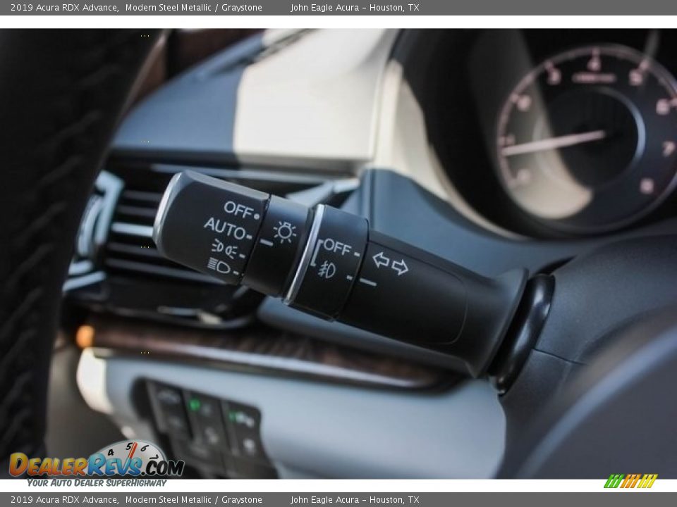 2019 Acura RDX Advance Modern Steel Metallic / Graystone Photo #34