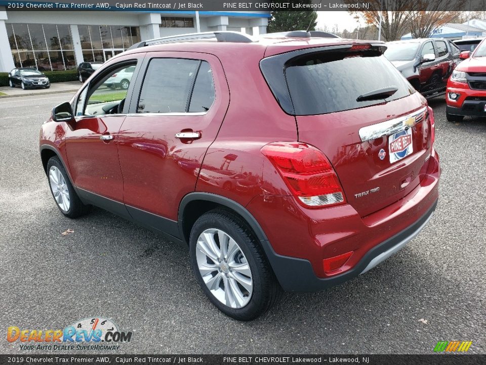 2019 Chevrolet Trax Premier AWD Cajun Red Tintcoat / Jet Black Photo #4