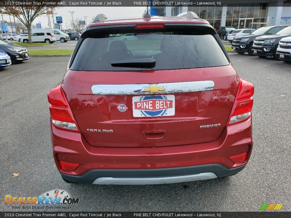 2019 Chevrolet Trax Premier AWD Cajun Red Tintcoat / Jet Black Photo #5