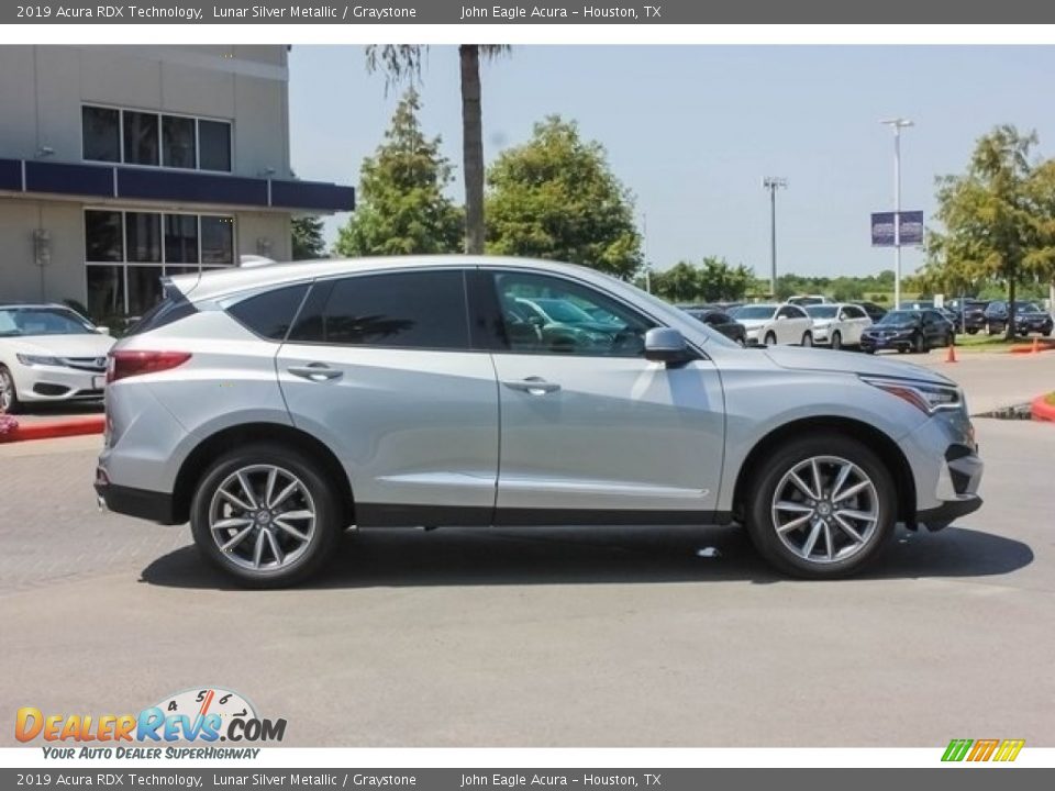 2019 Acura RDX Technology Lunar Silver Metallic / Graystone Photo #8