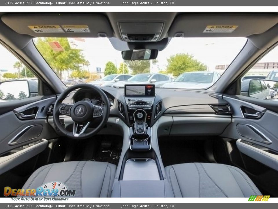 2019 Acura RDX Technology Lunar Silver Metallic / Graystone Photo #9