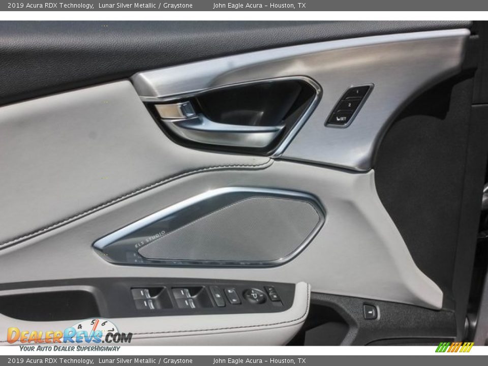 2019 Acura RDX Technology Lunar Silver Metallic / Graystone Photo #12
