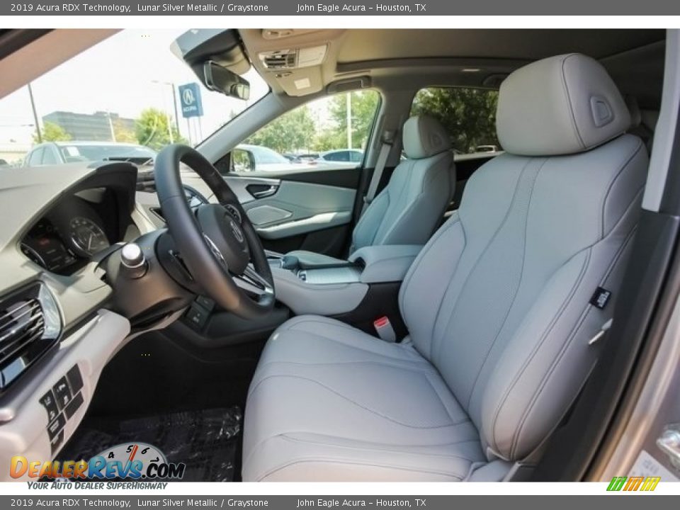 2019 Acura RDX Technology Lunar Silver Metallic / Graystone Photo #16