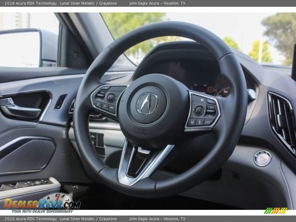 2019 Acura RDX Technology Lunar Silver Metallic / Graystone Photo #27