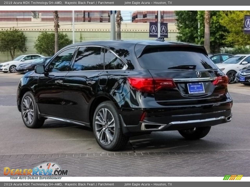 2019 Acura MDX Technology SH-AWD Majestic Black Pearl / Parchment Photo #5