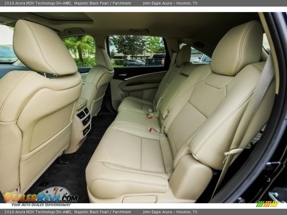 Rear Seat of 2019 Acura MDX Technology SH-AWD Photo #18