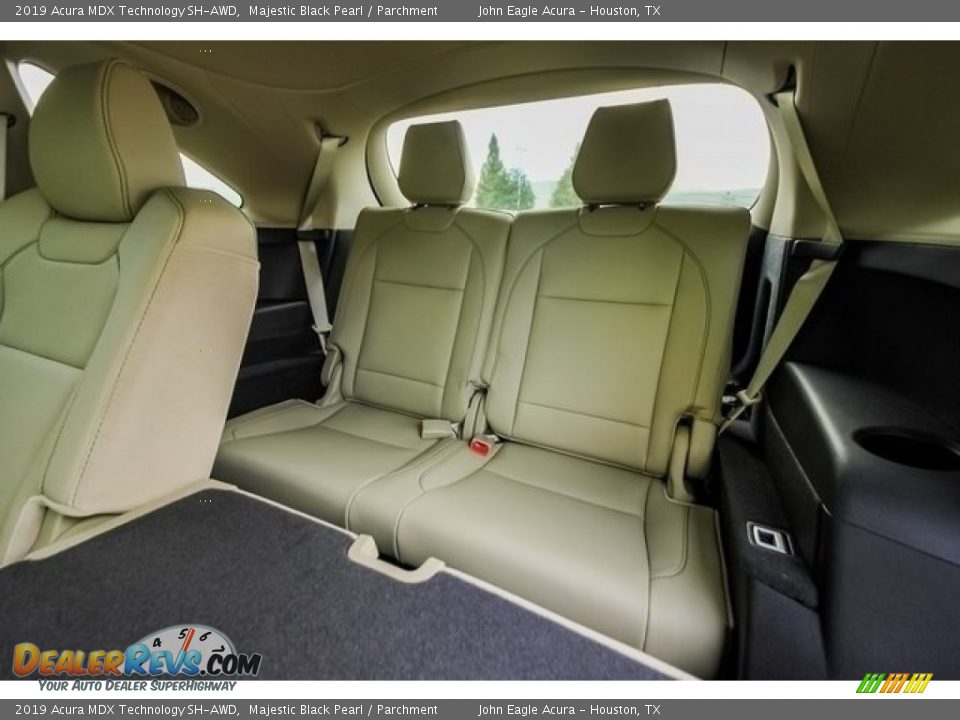 Rear Seat of 2019 Acura MDX Technology SH-AWD Photo #21