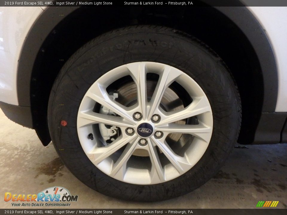 2019 Ford Escape SEL 4WD Ingot Silver / Medium Light Stone Photo #5