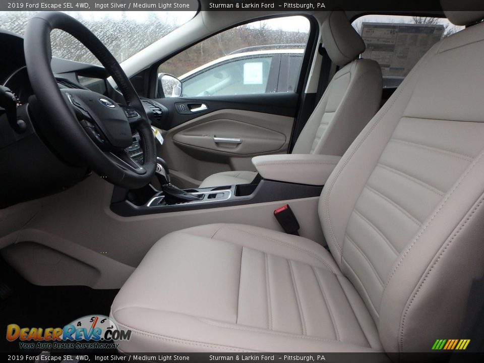 2019 Ford Escape SEL 4WD Ingot Silver / Medium Light Stone Photo #6
