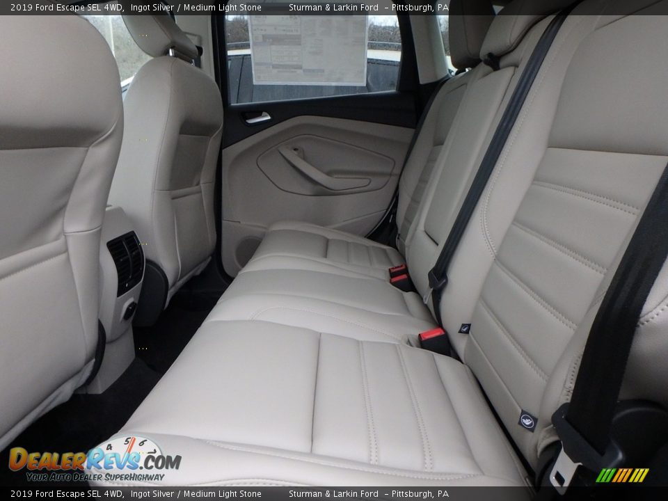 2019 Ford Escape SEL 4WD Ingot Silver / Medium Light Stone Photo #7