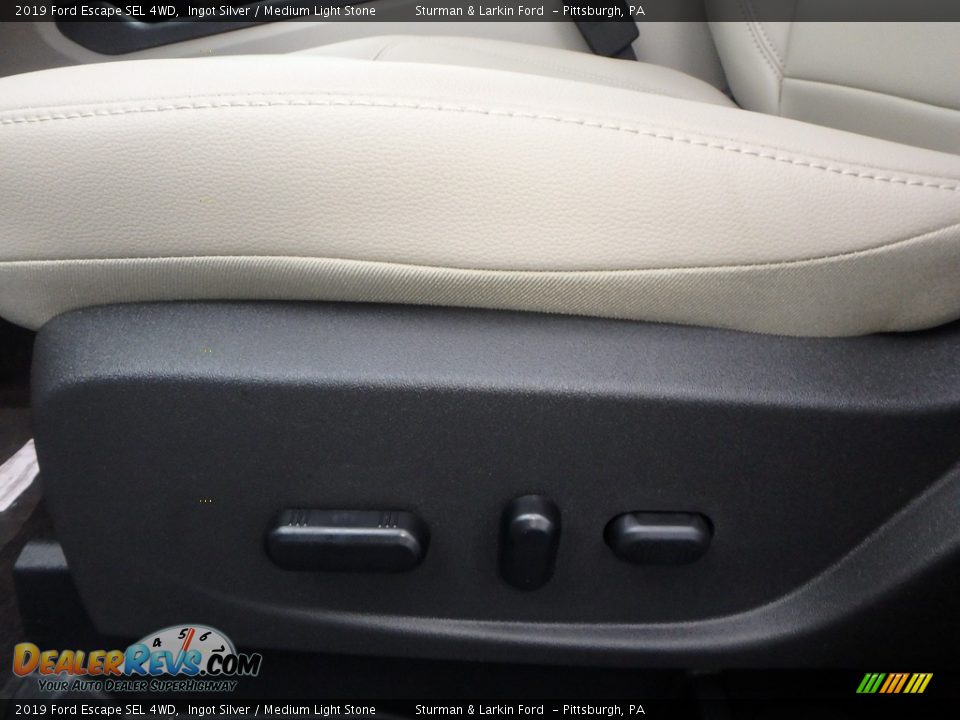 2019 Ford Escape SEL 4WD Ingot Silver / Medium Light Stone Photo #11