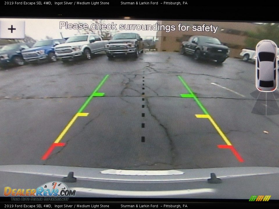 2019 Ford Escape SEL 4WD Ingot Silver / Medium Light Stone Photo #13