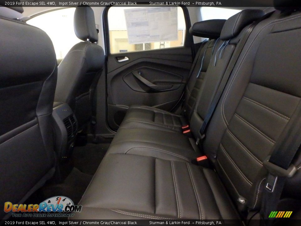 2019 Ford Escape SEL 4WD Ingot Silver / Chromite Gray/Charcoal Black Photo #7