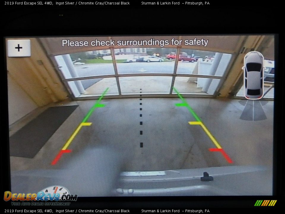 2019 Ford Escape SEL 4WD Ingot Silver / Chromite Gray/Charcoal Black Photo #13