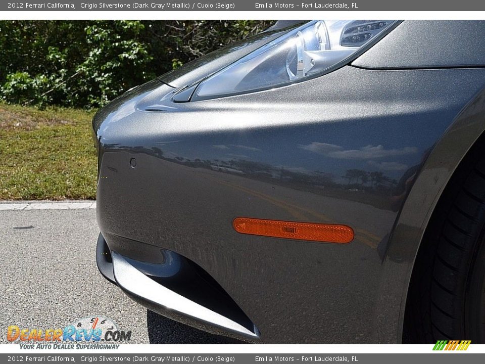 2012 Ferrari California Grigio Silverstone (Dark Gray Metallic) / Cuoio (Beige) Photo #26