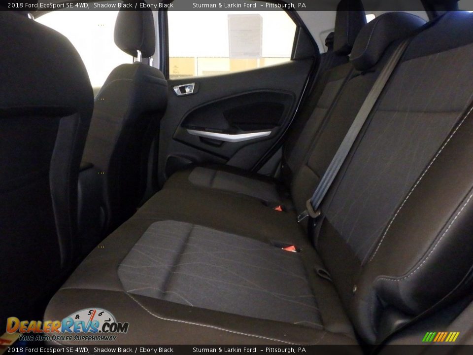 2018 Ford EcoSport SE 4WD Shadow Black / Ebony Black Photo #7