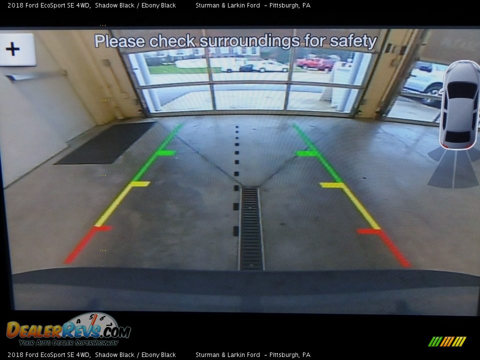 2018 Ford EcoSport SE 4WD Shadow Black / Ebony Black Photo #14